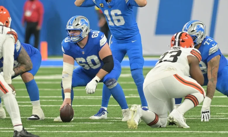 Lions release center Graham Glasgow as O-line rebuild continues