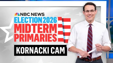 Live Kornacki Cam: Watch Steve Kornacki analyze midterm primary election results