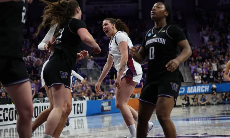 Live game by game updates for the 2026 NCAA women's tournament