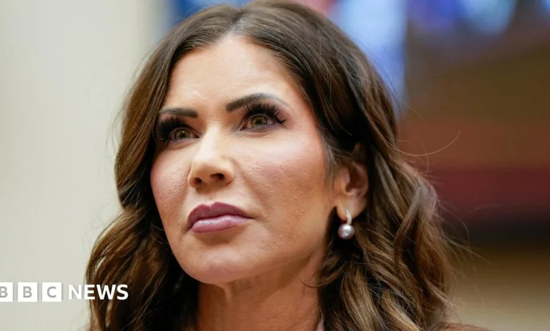 Live updates: Trump replaces Homeland Security chief Kristi Noem