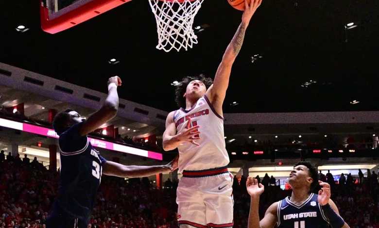 Lobos Play for Mountain West Regular Season Title Saturday at Utah State