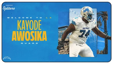 Los Angeles Chargers Sign Kayode Awosika