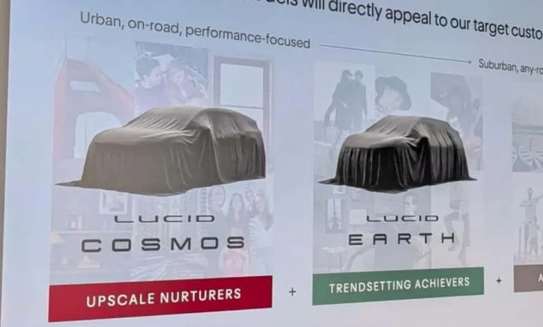 Lucid Announces Cosmos And Earth EVs To Battle Tesla Model Y