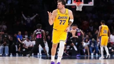 Luka Doncic puts up 60 vs. Heat as Lakers' win streak hits 8