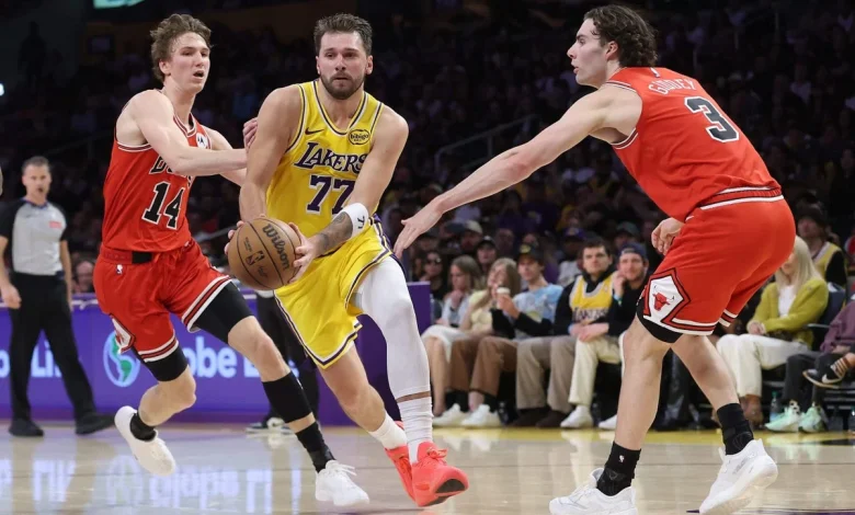 Luka Dončić scores at least 50 points in a game for first time with Lakers