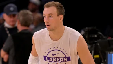 Luke Kennard is already threatening to lead the Lakers in one crucial category