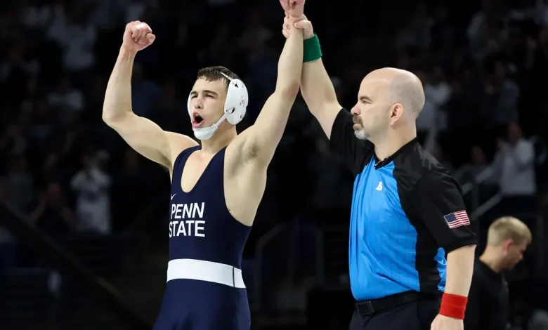 Luke Lilledahl wins NCAA championship for Penn State wrestling