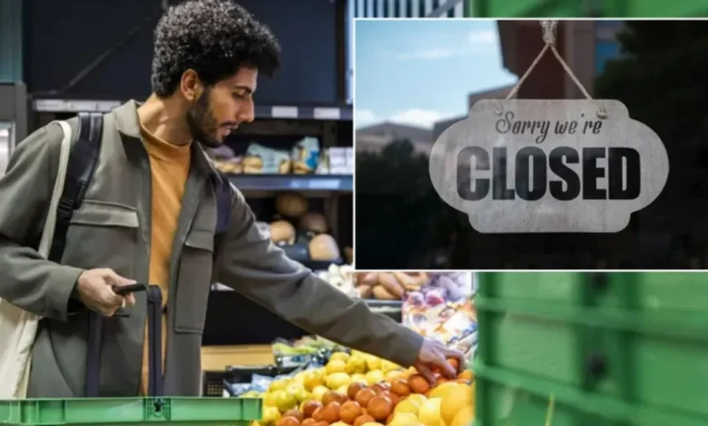 Major supermarket to shut 229 stores in England next week for 24 hours