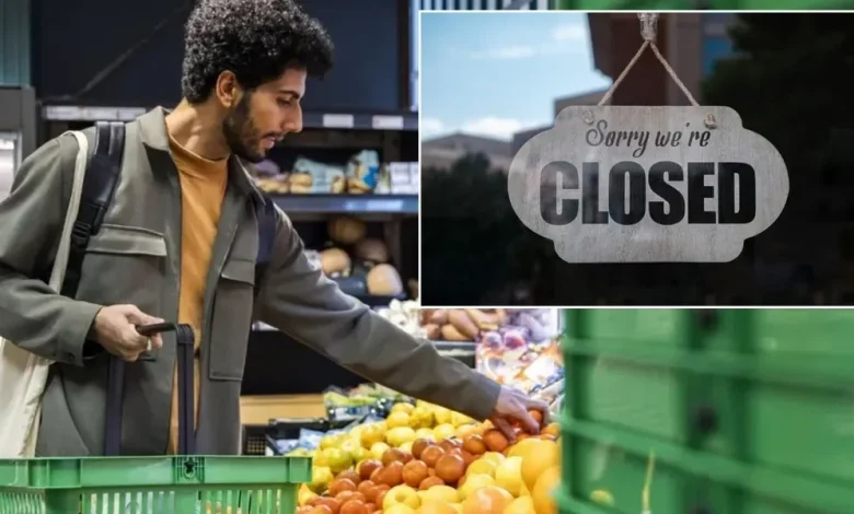 Major supermarket to shut over 1,070 UK stores next month for 24 hours