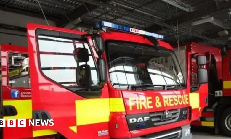 Man held on suspicion of arson after house explosion and fire