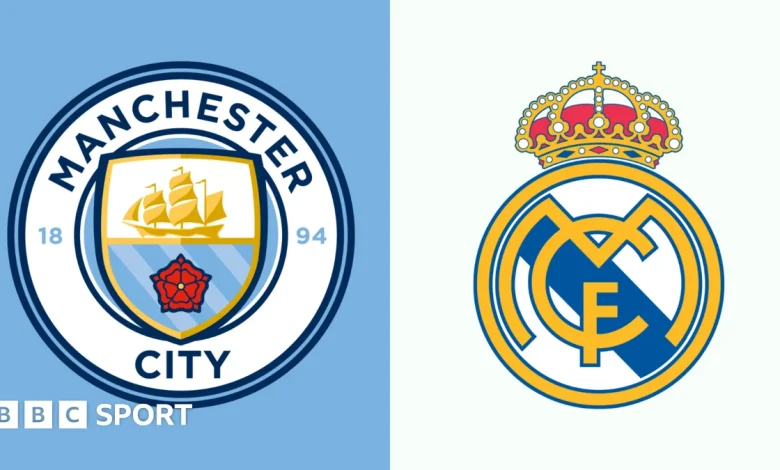 Manchester City vs Real Madrid: UEFA Champions League stats & head-to-head
