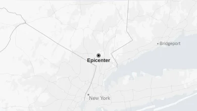 Map: 2.3-Magnitude Earthquake Reported North of New York City