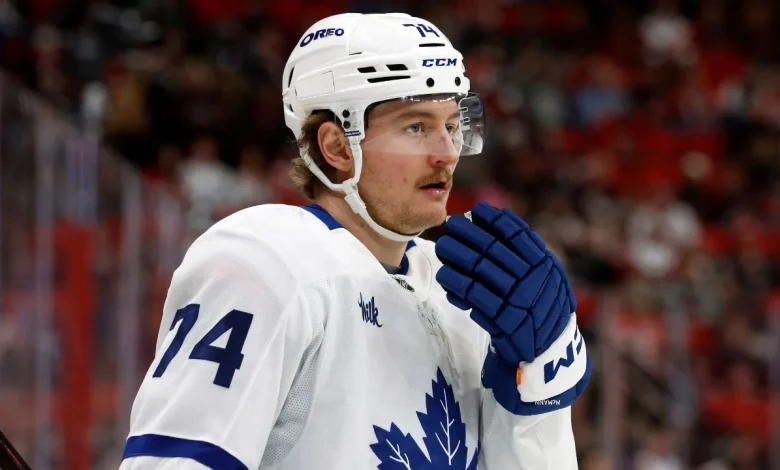 Maple Leafs scratch Laughton, Ekman-Larsson, McMann ahead of trade deadline