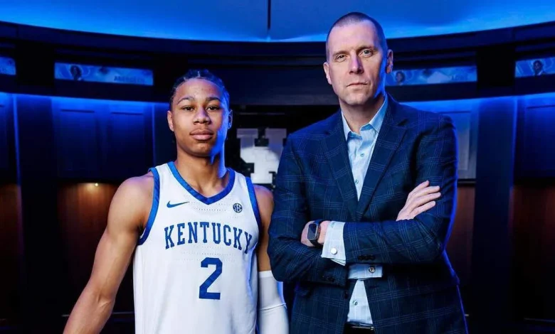Mark Pope lands his first UK basketball commitment from the 2026 class