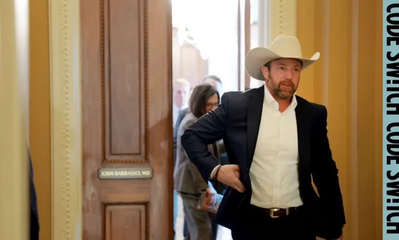 Markwayne Mullin is conservative, Christian, Cherokee, and the new head of DHS : Code Switch : NPR