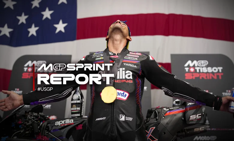 Martin steals stunning Sprint win as drama takes the reins in Texas