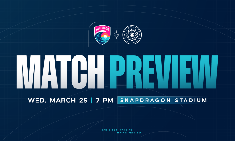 Match Preview: San Diego Wave FC to Host Portland Thorns FC in Wednesday Night Match