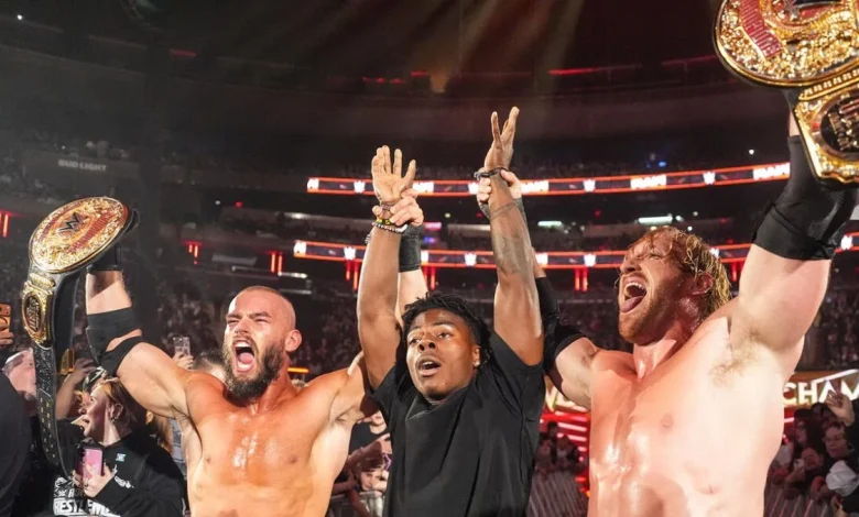 Matt Hardy reacts to WWE Raw Tag Team title change