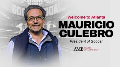 Mauricio Culebro named President of Soccer, AMB Sports and Entertainment