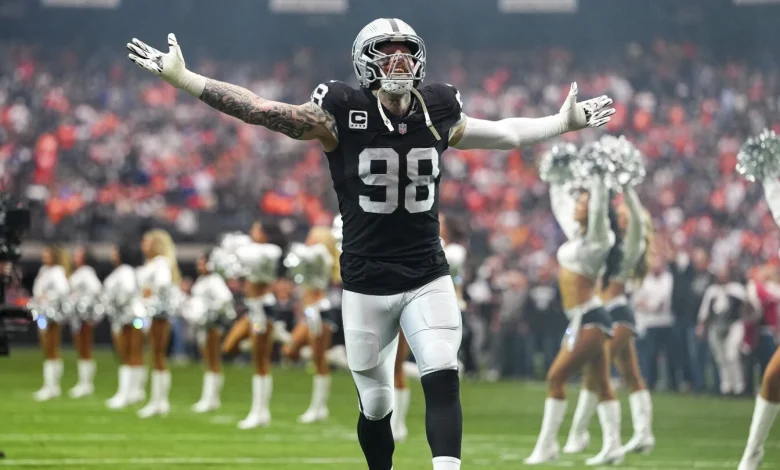 Maxx Crosby: "I'm a Raider. I'm back."
