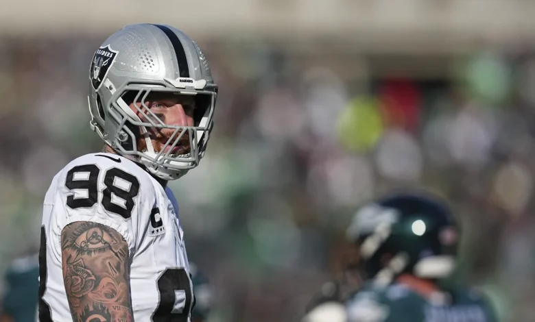 Maxx Crosby's agent fires back at report Ravens were ready to give Maxx Crosby a market-level deal