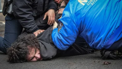 Mayhem at Gracie Mansion: NYPD confirms dud bombs lobbed at protesters in close call with terror