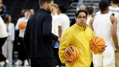 McNeese viral student manager Amir ‘Aura’ Khan is back for March Madness