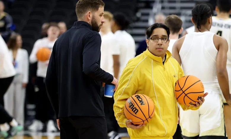 McNeese viral student manager Amir ‘Aura’ Khan is back for March Madness