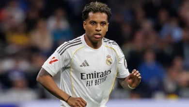 Medical report on Rodrygo