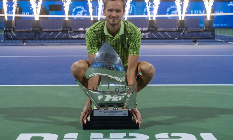 Medvedev arrives in Indian Wells after being stranded in Dubai