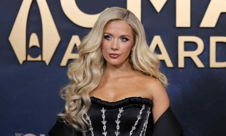 Megan Moroney Wows in Bright Orange Bikini and the Biggest Beach Waves for a Summery Spin on Dopamine Dressing