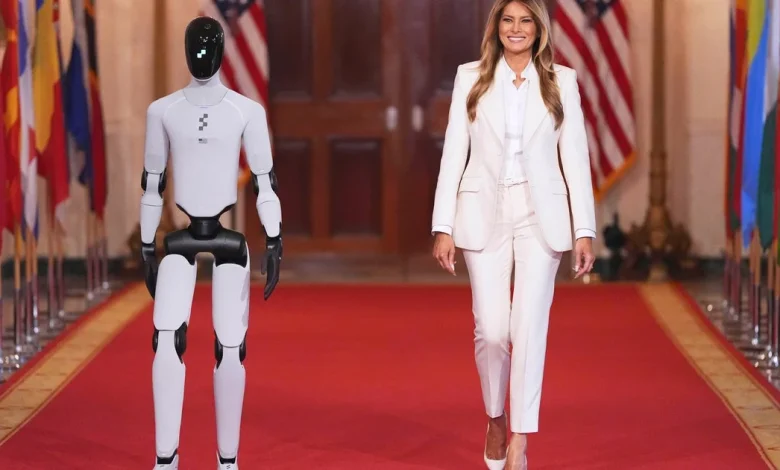 Melania Trump pitches robots as potential educators for American schoolchildren