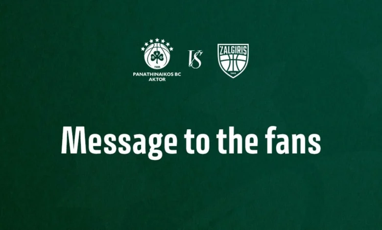 Message to our fans (12/03/26)