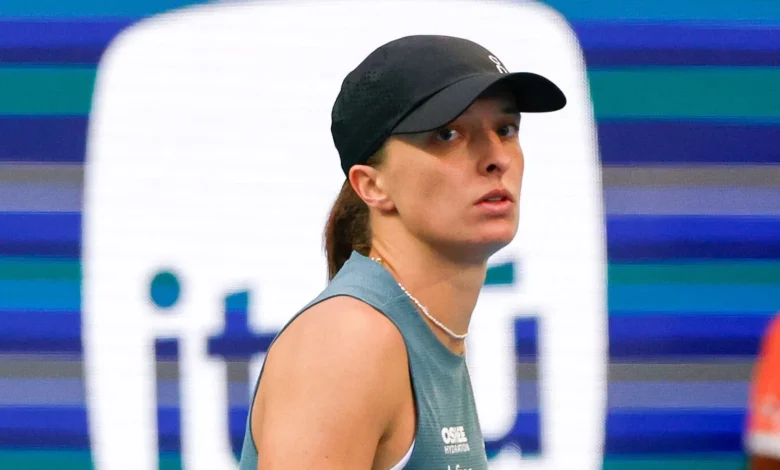 Miami Open: Iga Swiatek suffers shock first-round defeat while João Fonseca sets up Carlos Alcaraz clash