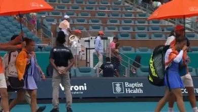 Miami Open final moved mid-match as schedule chaos returns on last day of tournament | Tennis | Sport