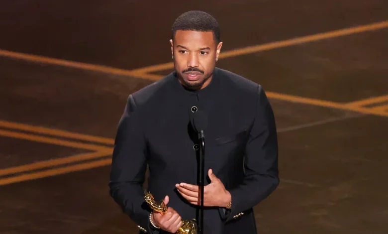Michael B. Jordan Wins Best Actor Oscar for "Sinners"