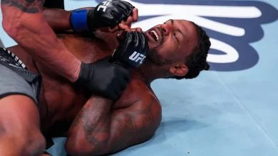Michael Johnson transported to the hosptial following brutal UFC 326 knockout loss