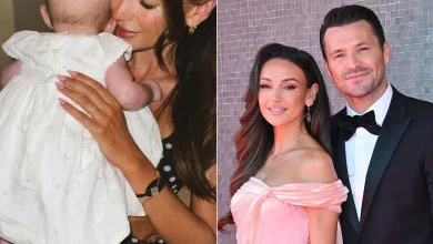 Michelle Keegan's pampered 'princess' Palma's first year in photos – including her tiny ponytail