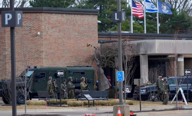 Michigan synagogue attack was thwarted by well-prepared security team