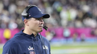 Mike Macdonald: We're excited about the running backs in our building