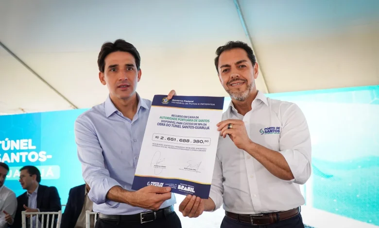 Ministro e APS lançam pedra fundamental da nova sede da PF no Porto de Santos e anunciam construção novos berços públicos