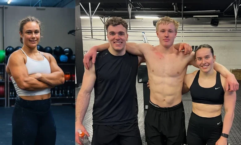 Mirjam von Rohr, Bjarni Leifs Officially Win 26.1 CrossFit Open