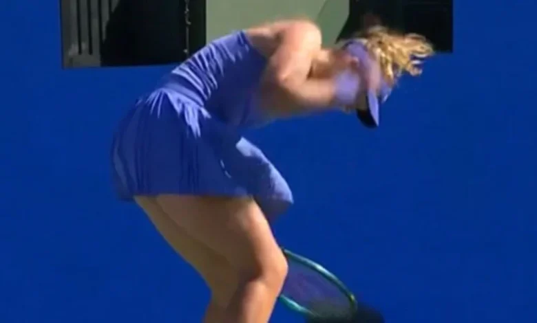 Mirra Andreeva repeatedly slaps herself in fiery Indian Wells clash and confronts umpire
