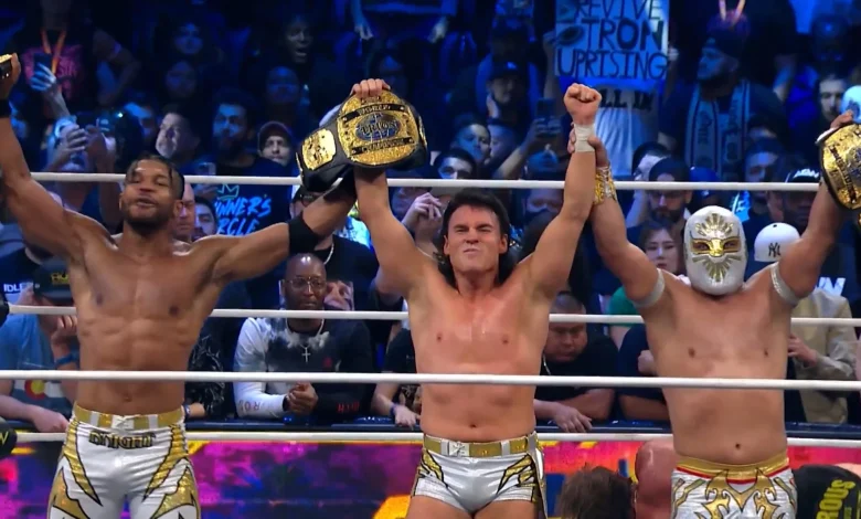Mistico, Kevin Knight & Mike Bailey Win AEW World Trios Championship At AEW Revolution 2026