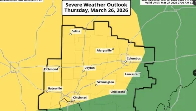 More storms coming to central Ohio, but low chance of severe weather