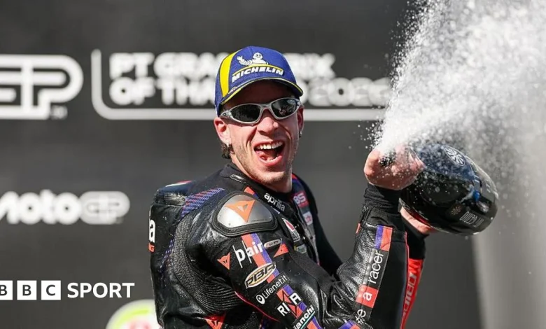 MotoGP: Marco Bezzecchi wins season opener as Marc Marquez retires
