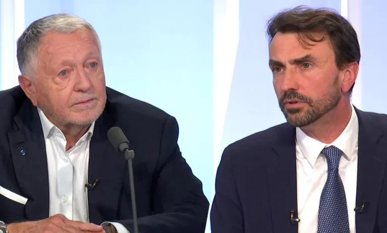 Municipales à Lyon : "c'est juste une stratégie de fuite" Aulas refuse le débat face à Doucet à France 3 Rhône-Alpes