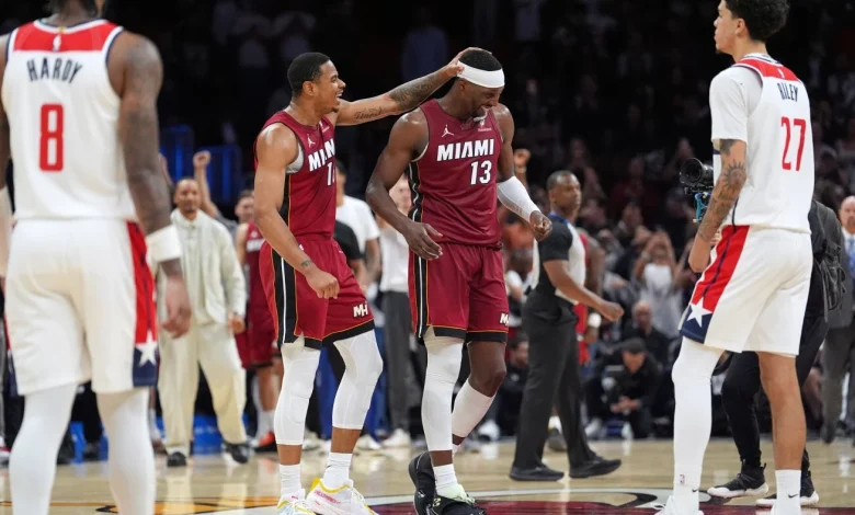 N ot everyone pleased about Bam Adebayo's 83-point night : NPR