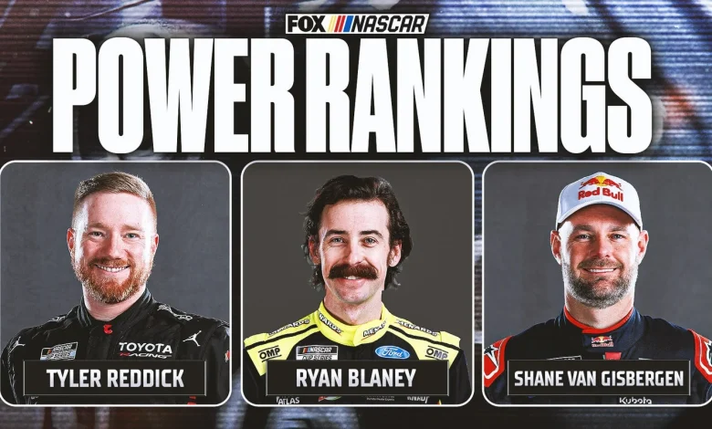NASCAR Power Rankings: SVG, Ryan Blaney Making Moves