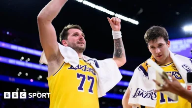 NBA: LeBron James praises 'generational' Luka Doncic after overtime winner for Lakers against Nuggets
